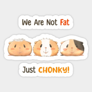 Chonky Sticker